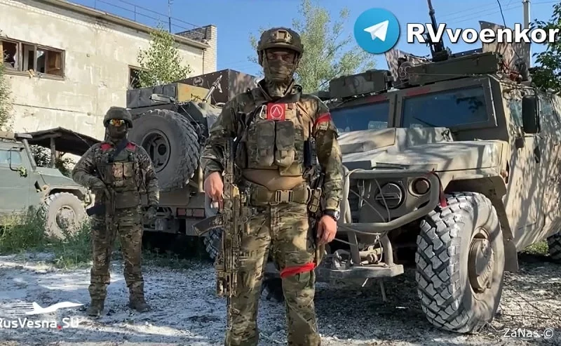 Видео реального боя российского спецназа Отважных на Украине