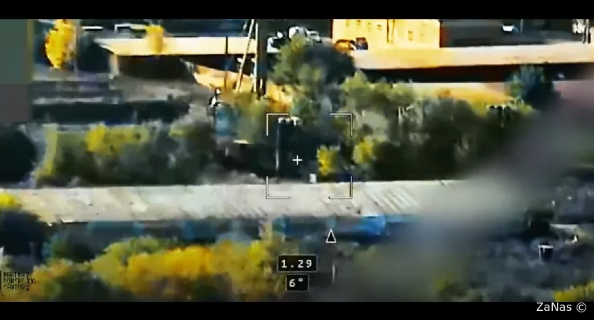 Впечатляющие кадры: Как Дроны-камикадзе уничтожают военную технику ВСУ
