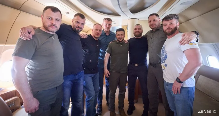 Отряд безжалостных карателей: досье на освобожденных из «Азовстали» украинских боевиков