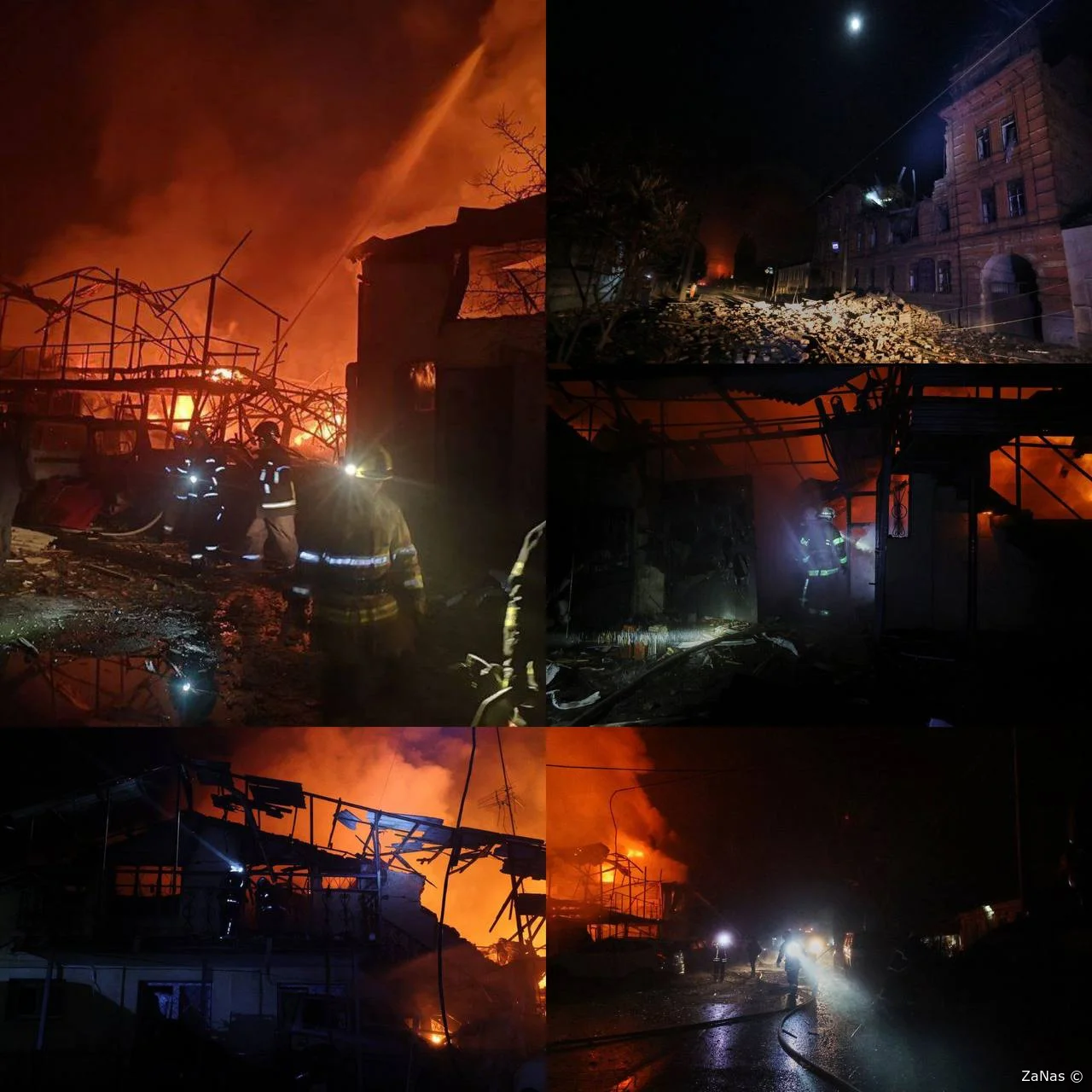 В Харькове БПЛА "Герань-2" точечно поразили здание с очередными иностранными наёмниками